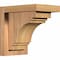 Ekena Millwork Pescadero Smooth Corbel w/Backplate, Western Red Cedar, 5 1/2"W x 8"D x 8"H COR06X08X08PEC01SWR - alternate 1